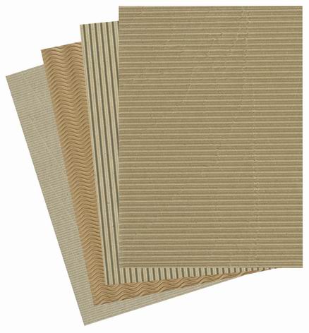Natural Corrugated Paper Cardboard